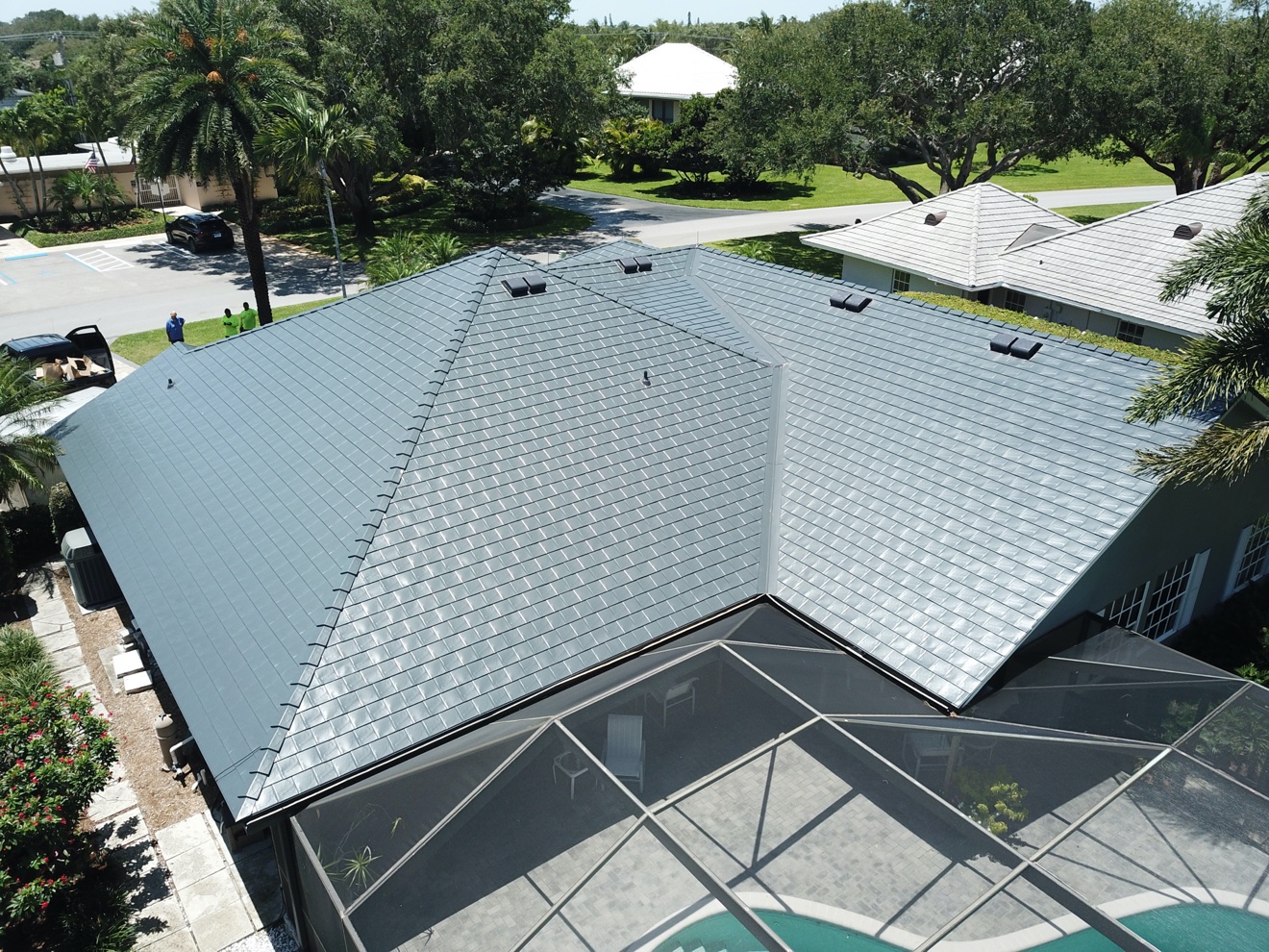 Interlock Aluminum Slate Gallery Lake Roofing Systems 2021